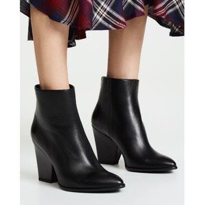 Stuart Weitzman Black Ankle Boots